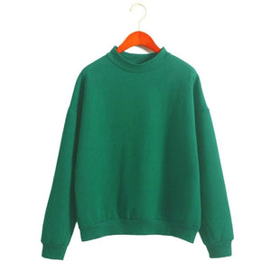 New Hot Women Casual Long Sleeve Hoodie Sweatshirt Jumper Pullover Thick Autumn Winter Tops YAA99