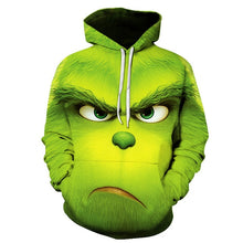 Load image into Gallery viewer, men&#39;s fashion Shrek/The Grinch 3d hoodies Shrek Shirt Funny hoodie hip hop Streetwear 3d Print sweatshirts S-6XL