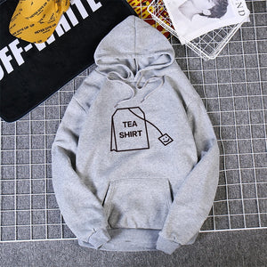 Autumn Winter Fleece Love Printed Letter Harajuku Print Pullover Thick Loose Women Hoodies Sweatshirt Female O-neck Casual Coat